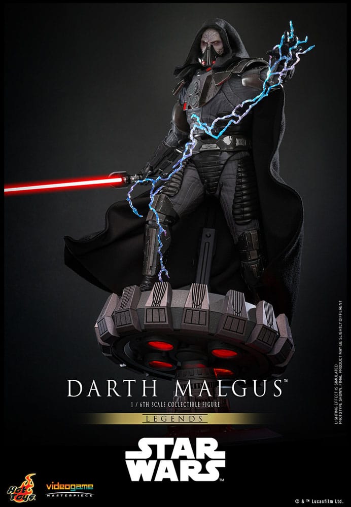 Star Wars Legends Videogame Masterpiece Action Figur 1/6 Darth Malgus 34 cm Hot Toys