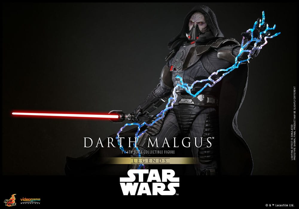 Star Wars Legends Videogame Masterpiece Action Figur 1/6 Darth Malgus 34 cm Hot Toys