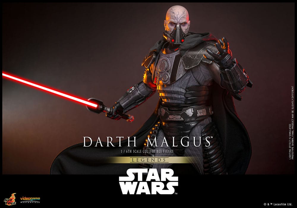 Star Wars Legends Videogame Masterpiece Action Figur 1/6 Darth Malgus 34 cm Hot Toys