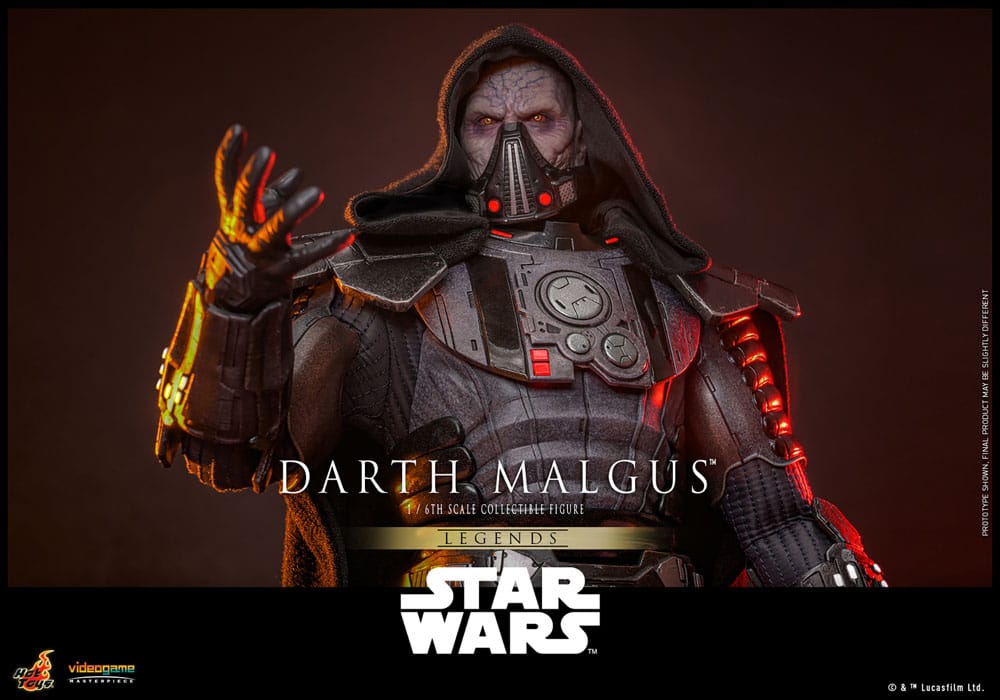 Star Wars Legends Videogame Masterpiece Action Figur 1/6 Darth Malgus 34 cm Hot Toys