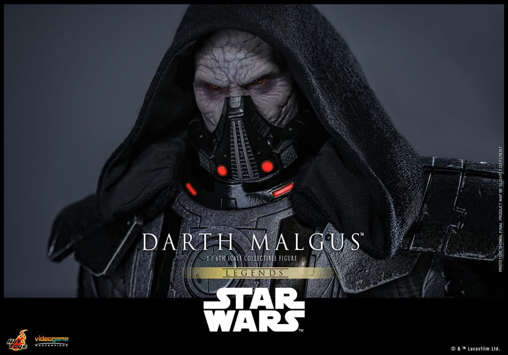 Star Wars Legends Videogame Masterpiece Action Figur 1/6 Darth Malgus 34 cm Hot Toys