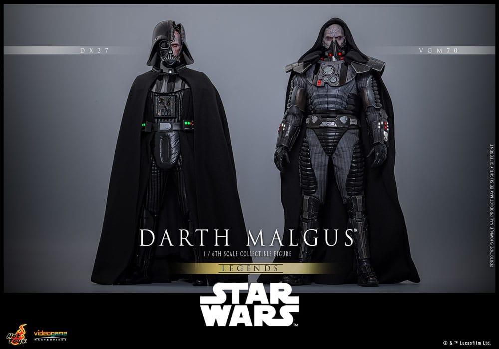 Star Wars Legends Videogame Masterpiece Action Figur 1/6 Darth Malgus 34 cm Hot Toys