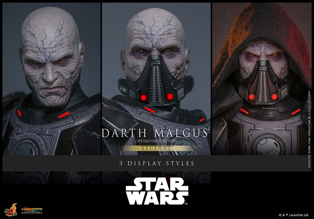 Star Wars Legends Videogame Masterpiece Action Figur 1/6 Darth Malgus 34 cm Hot Toys