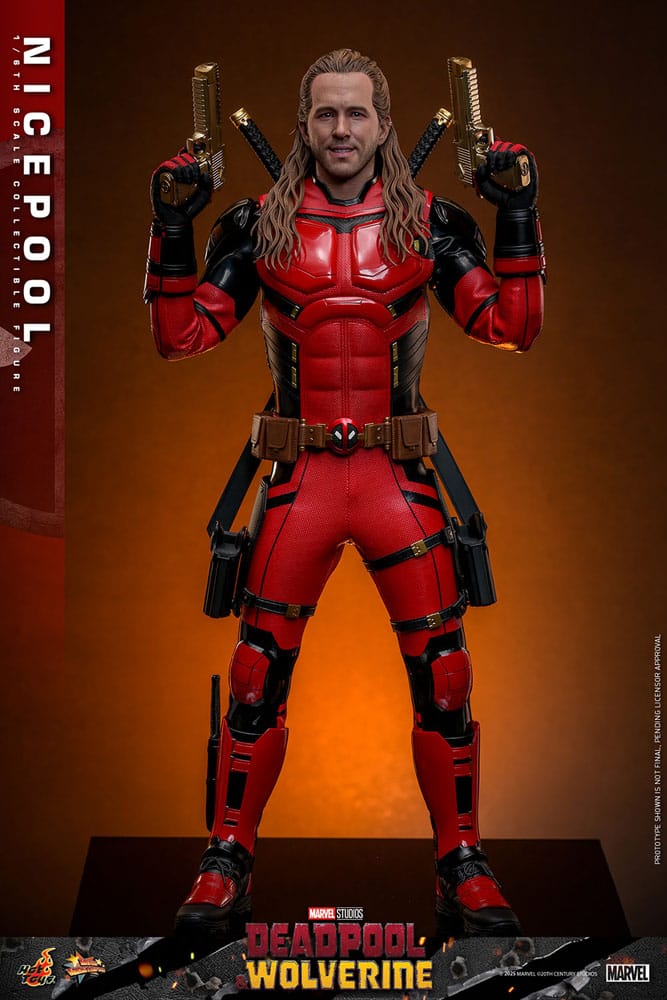 Deadpool & Wolverine Movie Masterpiece Action Figur 1/6 Nicepool 30 cm Hot Toys
