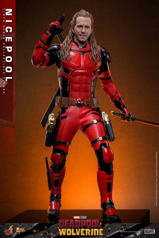 Deadpool & Wolverine Movie Masterpiece Action Figur 1/6 Nicepool 30 cm Hot Toys