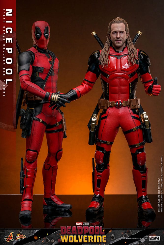 Deadpool & Wolverine Movie Masterpiece Action Figur 1/6 Nicepool 30 cm Hot Toys