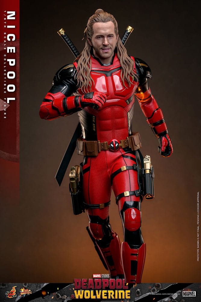 Deadpool & Wolverine Movie Masterpiece Action Figur 1/6 Nicepool 30 cm Hot Toys