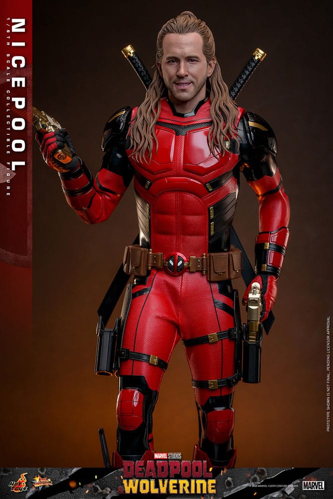 Deadpool & Wolverine Movie Masterpiece Action Figur 1/6 Nicepool 30 cm Hot Toys