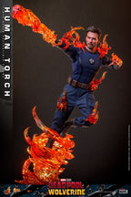 Deadpool & Wolverine Movie Masterpiece Action Figur 1/6 Human Torch 31 cm Hot Toys