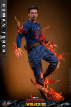 Deadpool & Wolverine Movie Masterpiece Action Figur 1/6 Human Torch 31 cm Hot Toys