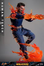Deadpool & Wolverine Movie Masterpiece Action Figur 1/6 Human Torch 31 cm Hot Toys