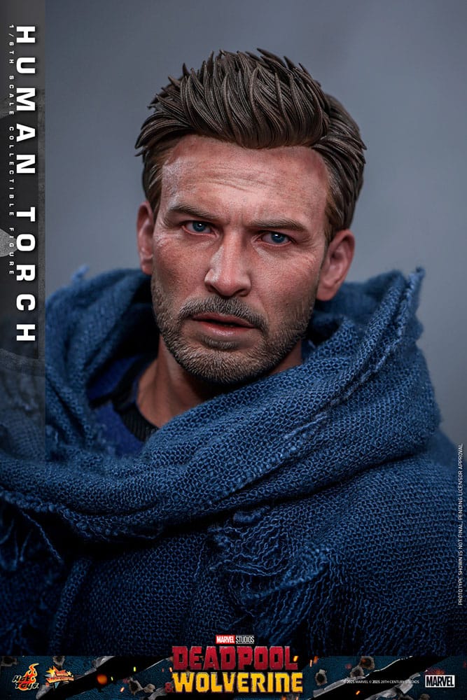 Deadpool & Wolverine Movie Masterpiece Action Figur 1/6 Human Torch 31 cm Hot Toys