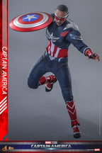 Captain America: Brave New World Movie Masterpiece Action Figur 1/6 Captain America 30 cm Hot Toys