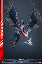 Captain America: Brave New World Movie Masterpiece Action Figur 1/6 Captain America 30 cm Hot Toys