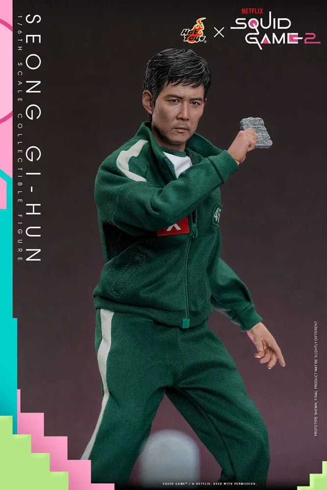 Squid Game 2 Action Figur 1/6 Seong Gi-hun 30 cm Hot Toys