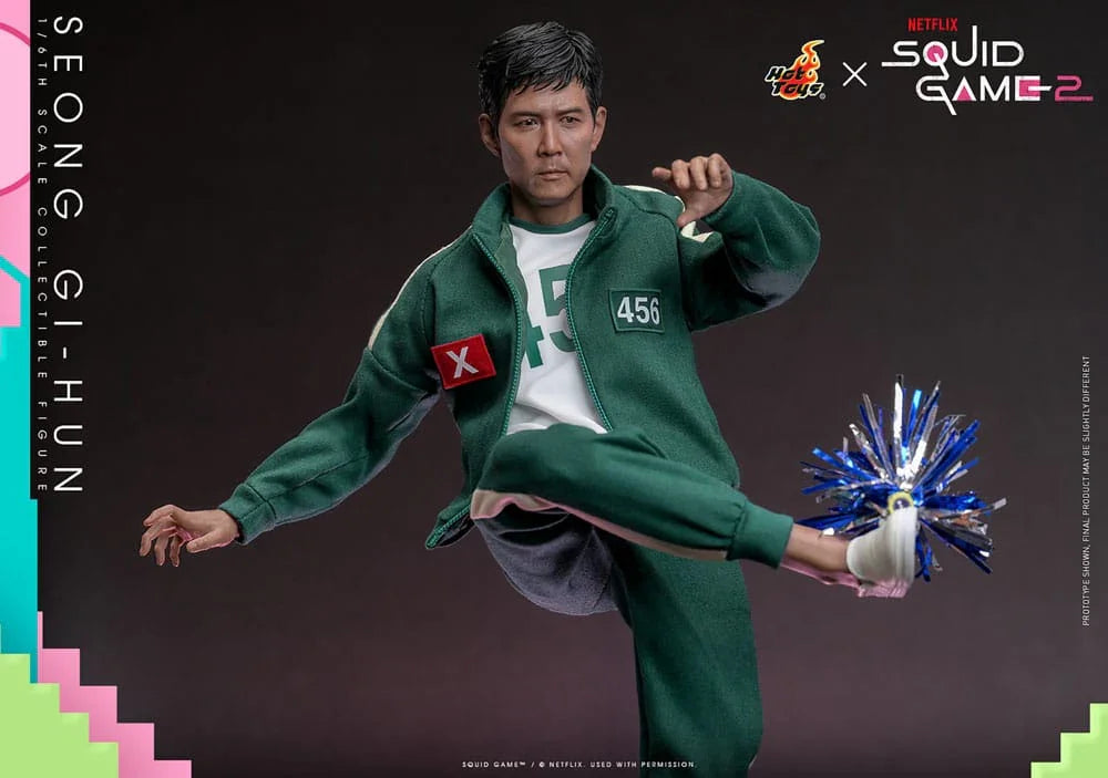 Squid Game 2 Action Figur 1/6 Seong Gi-hun 30 cm Hot Toys