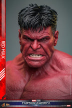 Captain America: Brave New World Movie Masterpiece Action Figur 1/6 Red Hulk 47 cm Hot Toys