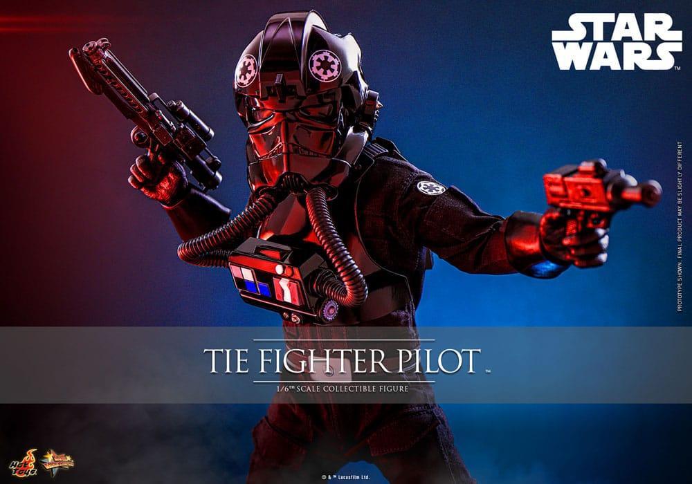 Star Wars Movie Masterpiece Action Figur 1/6 TIE fighter Pilot 30 cm Hot Toys