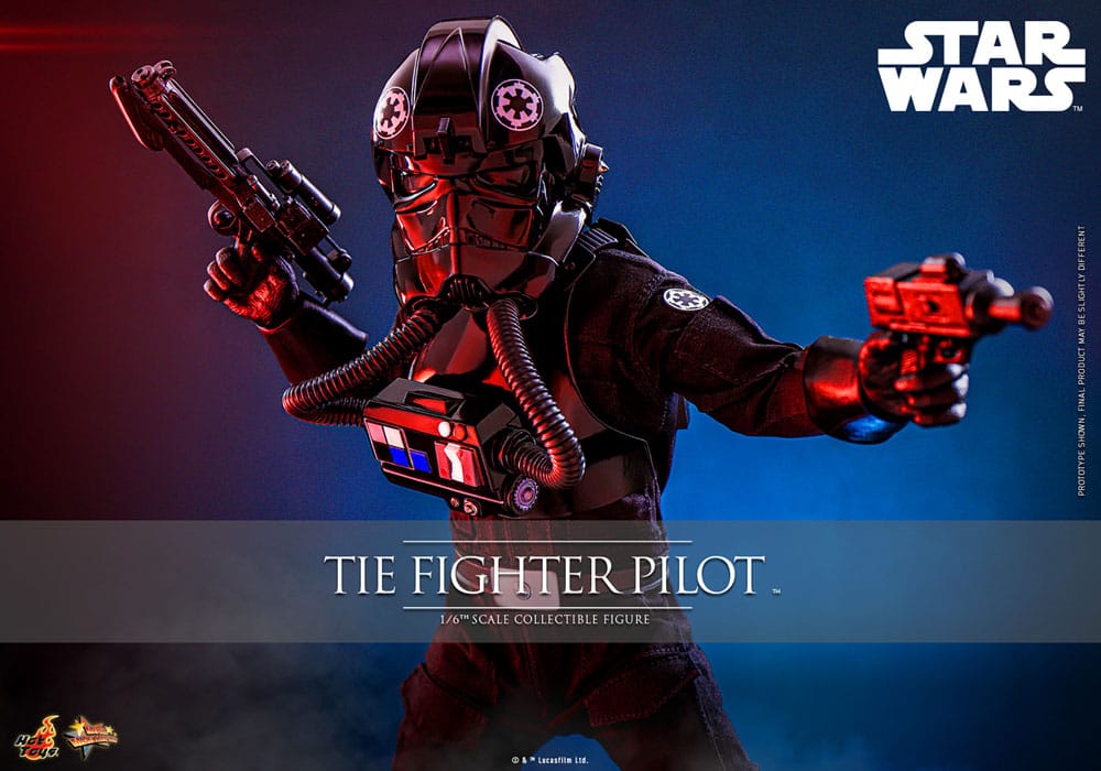 Star Wars Movie Masterpiece Action Figur 1/6 TIE fighter Pilot 30 cm Hot Toys