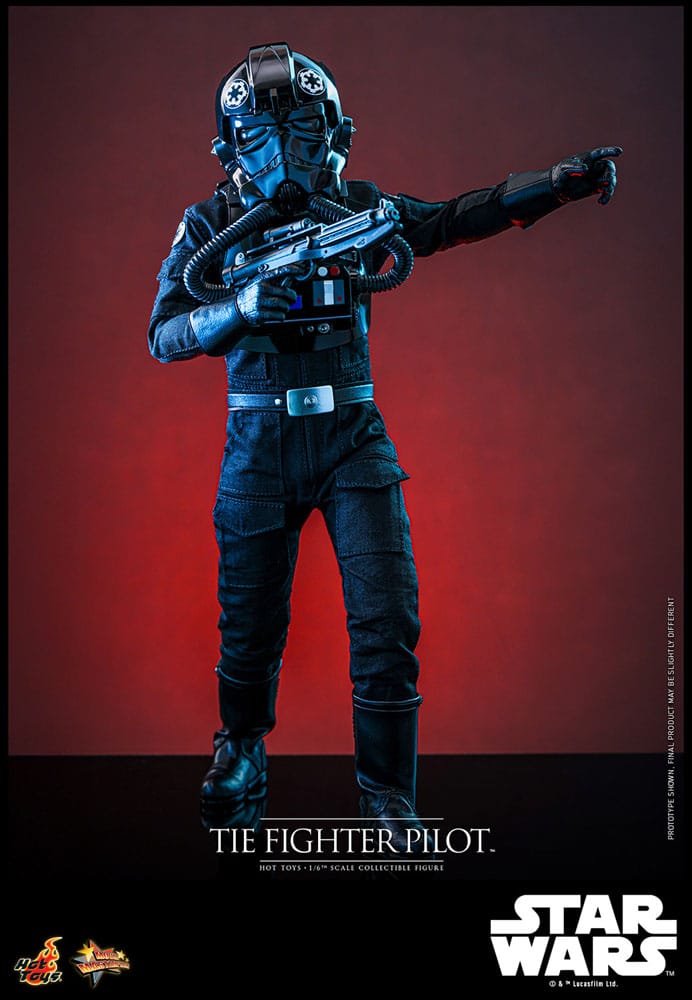 Star Wars Movie Masterpiece Action Figur 1/6 TIE fighter Pilot 30 cm Hot Toys