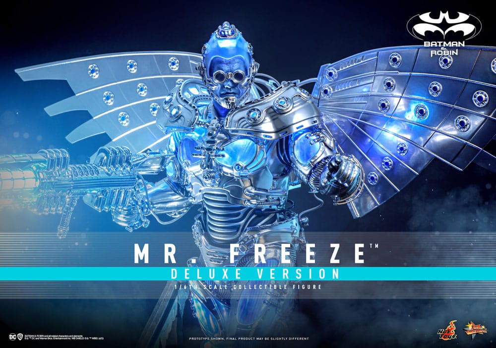 Batman & Robin Movie Masterpiece Action Figur 1/6 Mr. Freeze Deluxe Version 33 cm Hot Toys