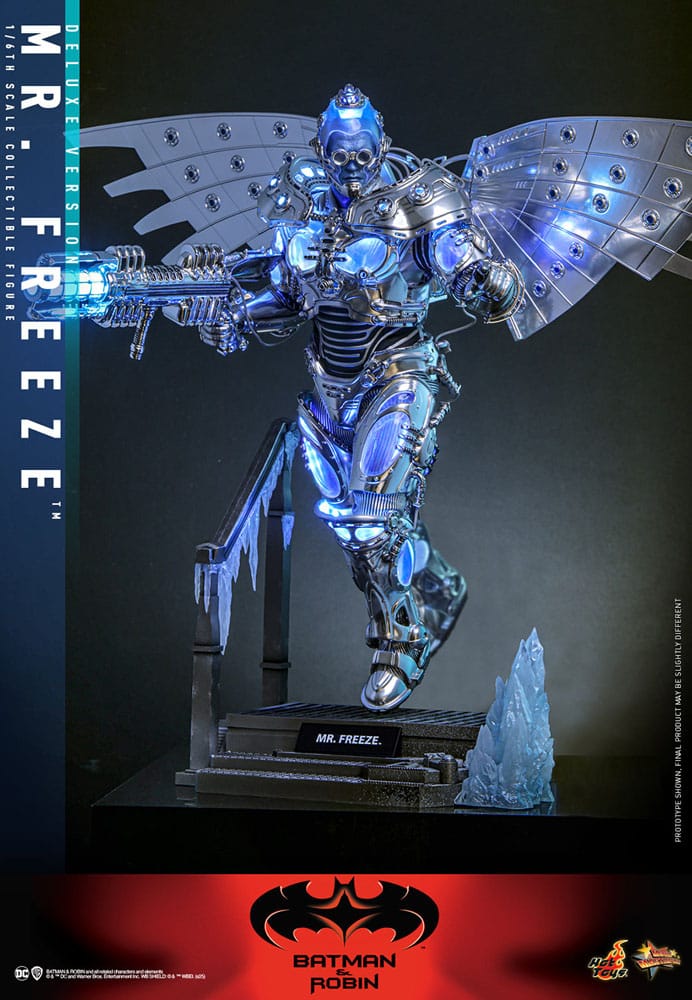 Batman & Robin Movie Masterpiece Action Figur 1/6 Mr. Freeze Deluxe Version 33 cm Hot Toys