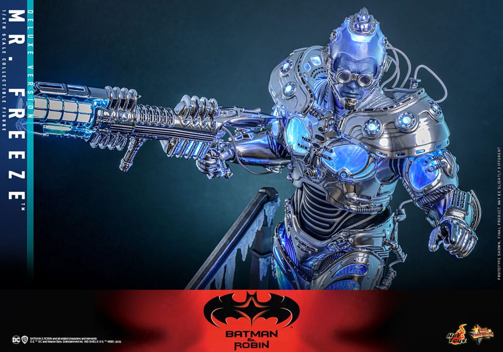 Batman & Robin Movie Masterpiece Action Figur 1/6 Mr. Freeze Deluxe Version 33 cm Hot Toys
