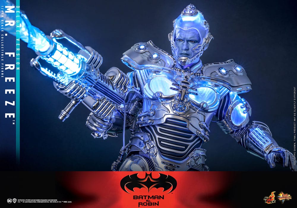 Batman & Robin Movie Masterpiece Action Figur 1/6 Mr. Freeze Deluxe Version 33 cm Hot Toys