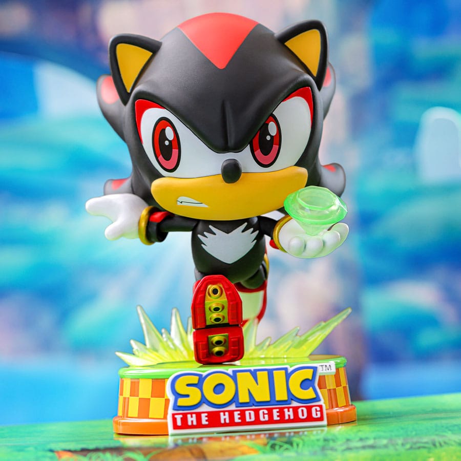 Sonic the Hedgehog Cosbaby (S) Mini Figur Shadow 12 cm Hot Toys