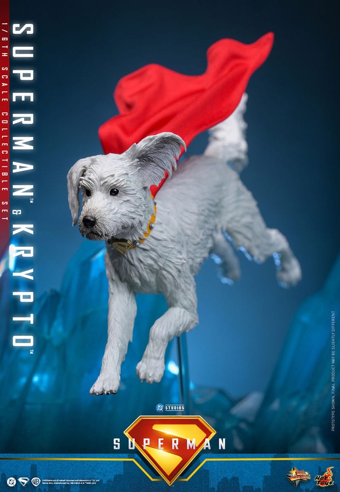 Superman (2025) Movie Masterpiece Action Figur 1/6 Superman & Krypto 33 cm Hot Toys