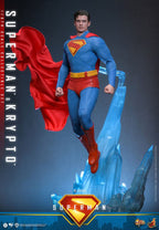 Superman (2025) Movie Masterpiece Action Figur 1/6 Superman & Krypto 33 cm Hot Toys