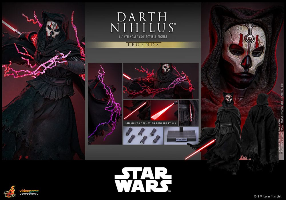 Star Wars Action Figur 1/6 Darth Nihilus 31 cm Hot Toys