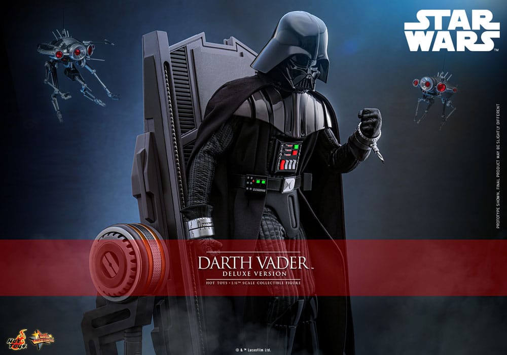 Star Wars: Episode III - Revenge of the Sith Movie Masterpiece Action Figur 1/6 Darth Vader (Deluxe Version) 35 cm Hot Toys