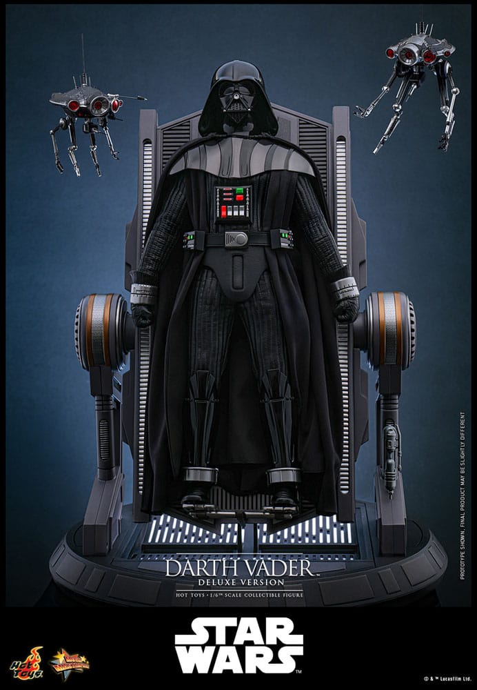 Star Wars: Episode III - Revenge of the Sith Movie Masterpiece Action Figur 1/6 Darth Vader (Deluxe Version) 35 cm Hot Toys