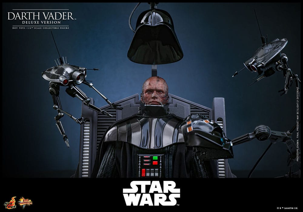 Star Wars: Episode III - Revenge of the Sith Movie Masterpiece Action Figur 1/6 Darth Vader (Deluxe Version) 35 cm Hot Toys
