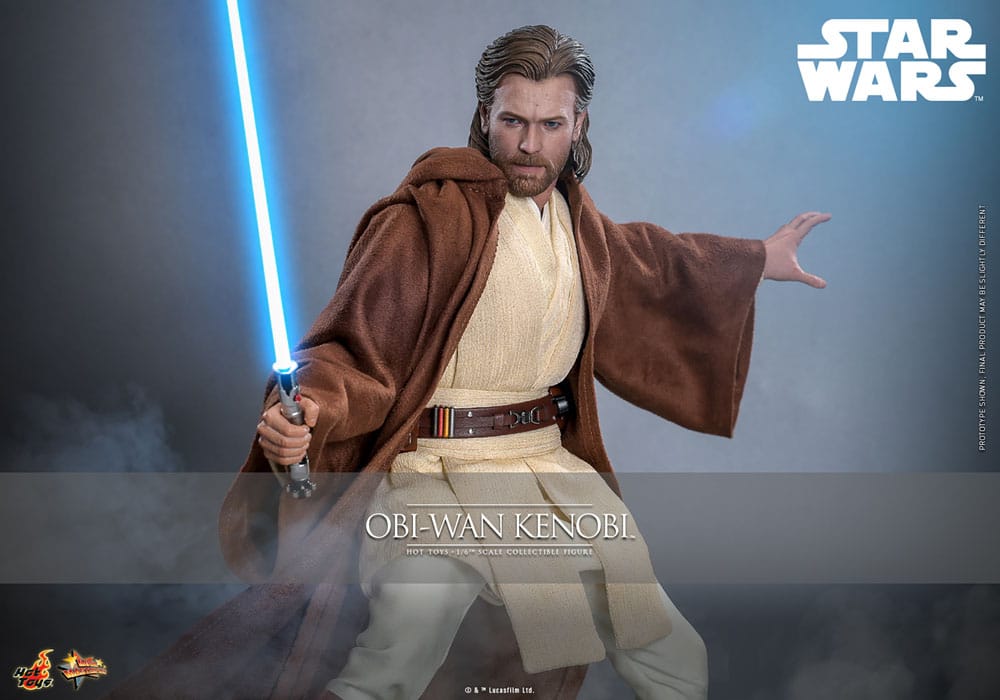Star Wars: Episode II - Attack of the Clones Action Figur 1/6 Obi-Wan Kenobi 31 cm Hot Toys