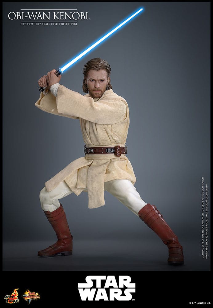 Star Wars: Episode II - Attack of the Clones Action Figur 1/6 Obi-Wan Kenobi 31 cm Hot Toys