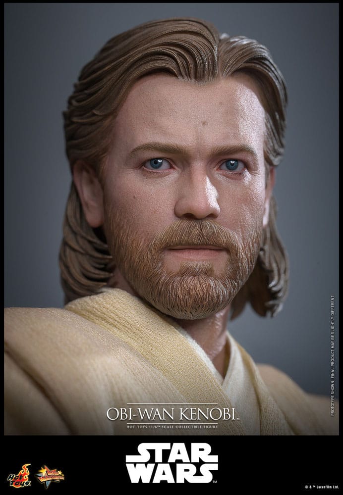 Star Wars: Episode II - Attack of the Clones Action Figur 1/6 Obi-Wan Kenobi 31 cm Hot Toys