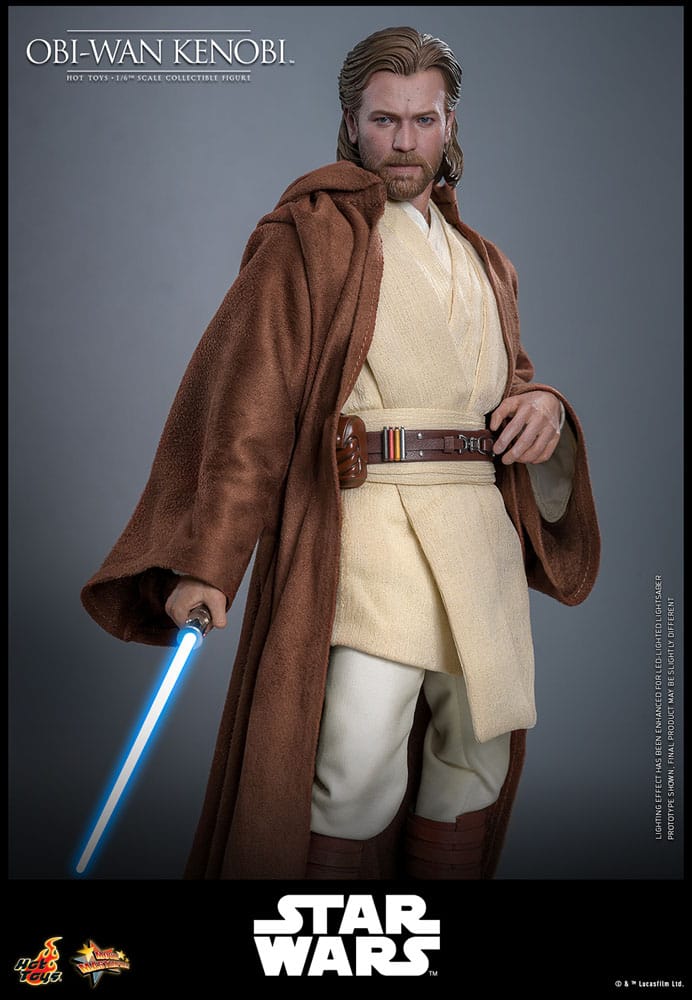 Star Wars: Episode II - Attack of the Clones Action Figur 1/6 Obi-Wan Kenobi 31 cm Hot Toys