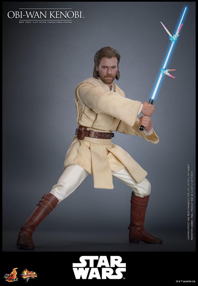 Star Wars: Episode II - Attack of the Clones Action Figur 1/6 Obi-Wan Kenobi 31 cm Hot Toys