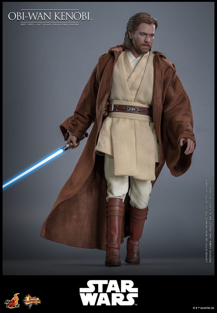 Star Wars: Episode II - Attack of the Clones Action Figur 1/6 Obi-Wan Kenobi 31 cm Hot Toys