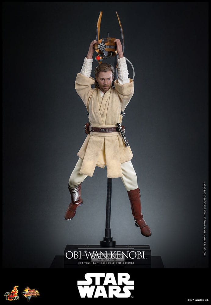 Star Wars: Episode II - Attack of the Clones Action Figur 1/6 Obi-Wan Kenobi 31 cm Hot Toys