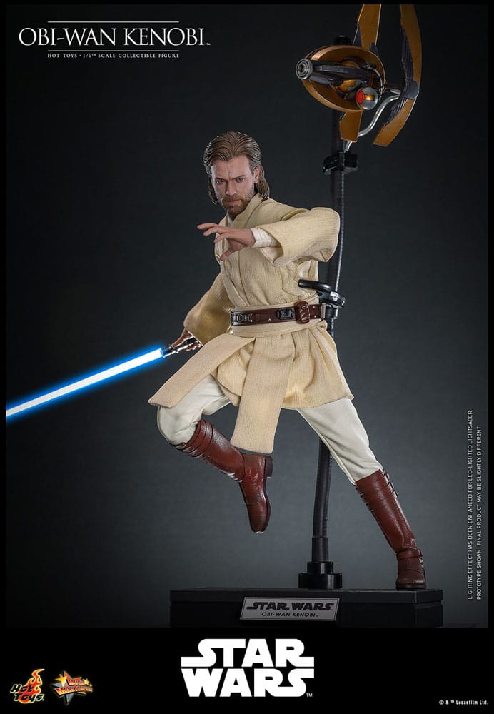 Star Wars: Episode II - Attack of the Clones Action Figur 1/6 Obi-Wan Kenobi 31 cm Hot Toys