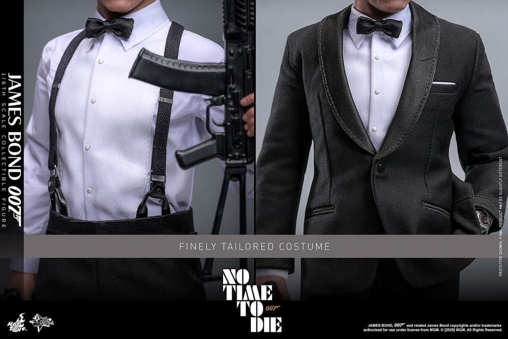 No Time to Die Movie Masterpiece Action Figur 1/6 James Bond 30 cm Hot Toys