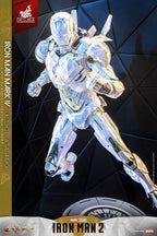 Iron Man 2 Movie Masterpiece Diecast Action Figur 1/6 Iron Man Mark IV (Sub-Zero Fractal Armor) - Hot Toys Exclusive 33 cm Hot Toys