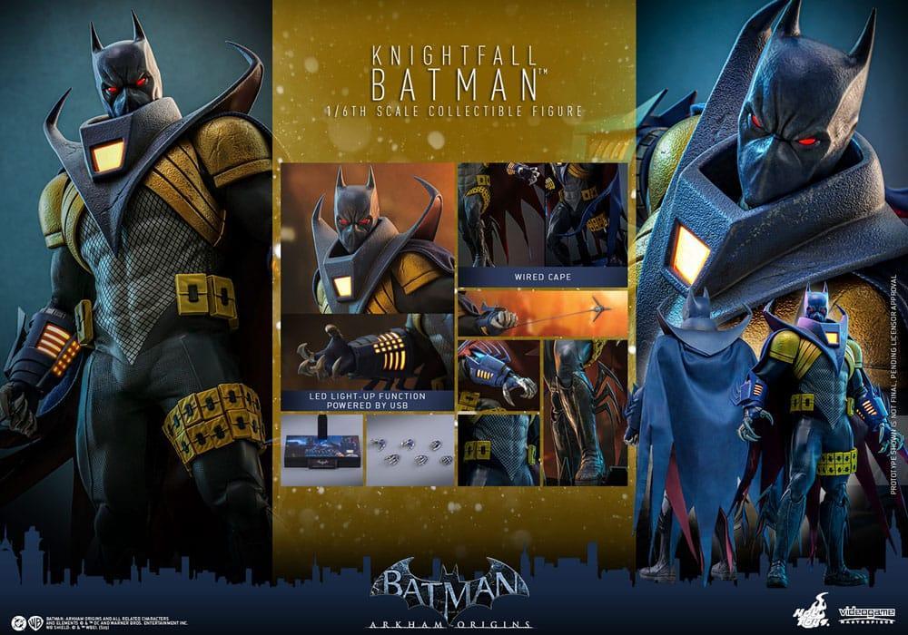Batman: Arkham Origins Videogame Masterpiece Action Figur 1/6 Knightfall Batman 32 cm Hot Toys