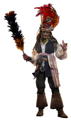 Pirates of the Caribbean: Dead Man's Chest Action DX Figur 1/6 Pelegostos Hövding Jack Sparrow 30 cm