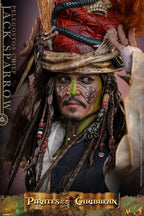 Pirates of the Caribbean: Dead Man's Chest Action DX Figur 1/6 Pelegostos Hövding Jack Sparrow 30 cm