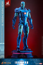 Iron Man Movie Masterpiece Diecast Action Figur 1/6 Iron Man Mark III (Stealth Mode Ver.) 2.0 Hot Toys Exclusive 33 cm Hot Toys