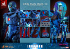 Iron Man Movie Masterpiece Diecast Action Figur 1/6 Iron Man Mark III (Stealth Mode Ver.) 2.0 Hot Toys Exclusive 33 cm Hot Toys